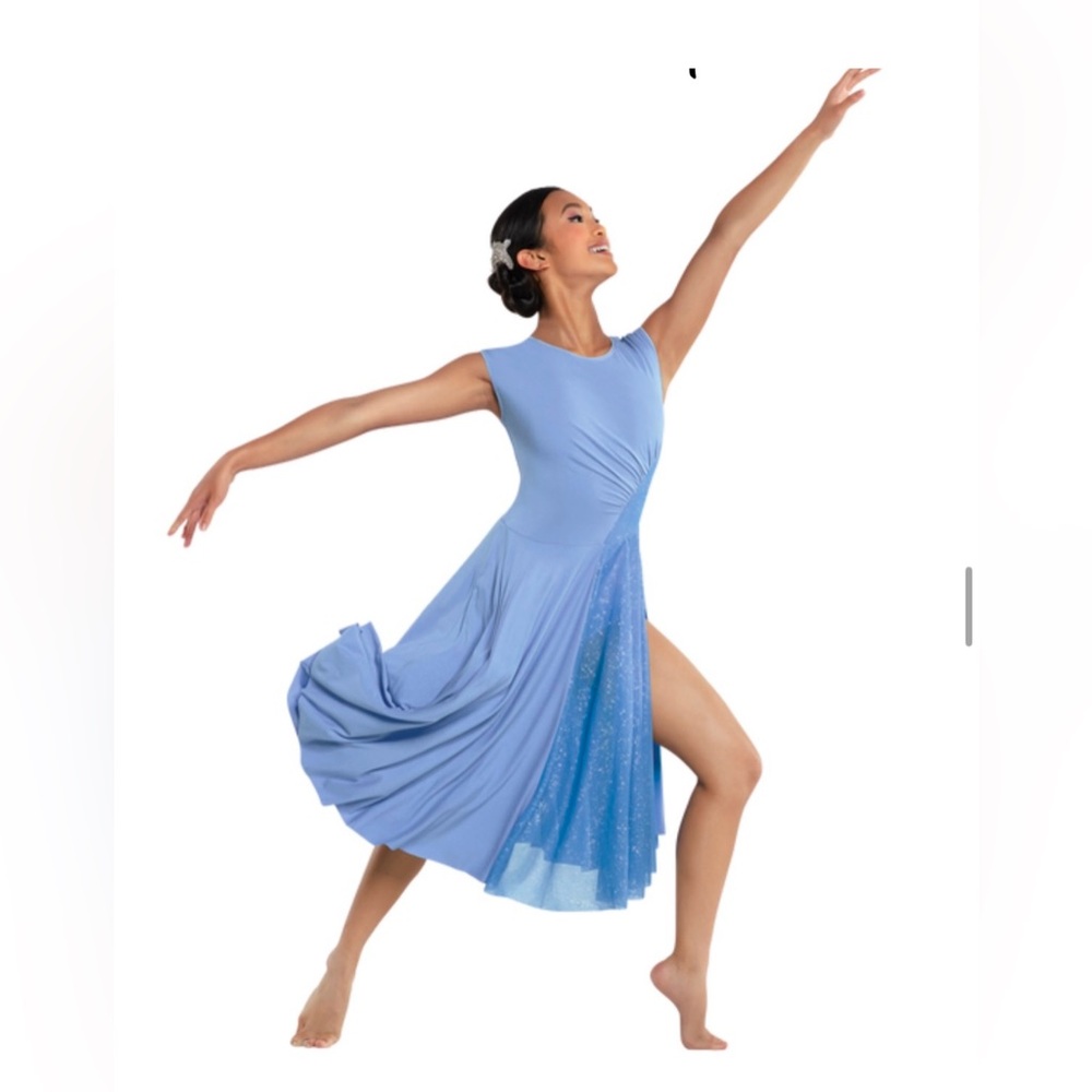 Revolution “hallelujah” periwinkle contemporary dance costume